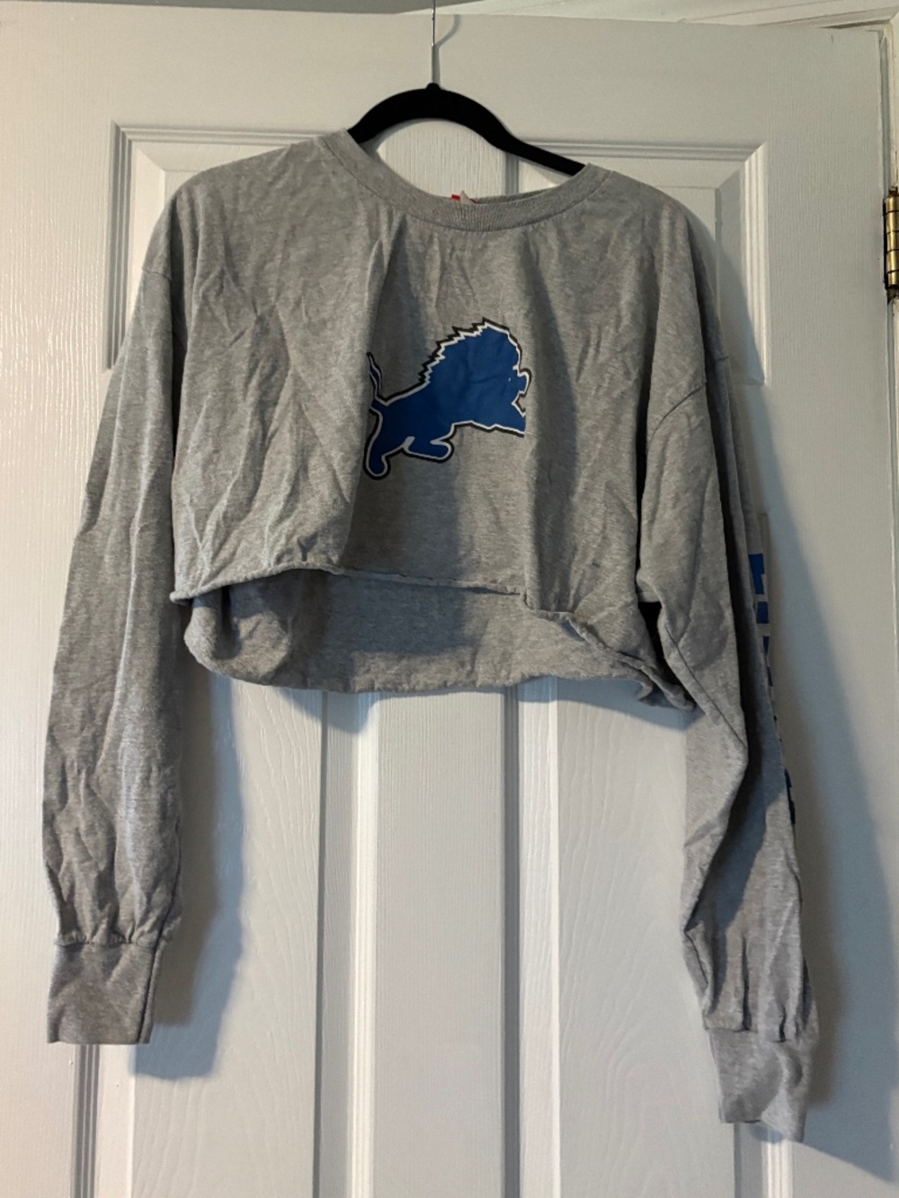 VINTAGE - crop lions long sleeve tee